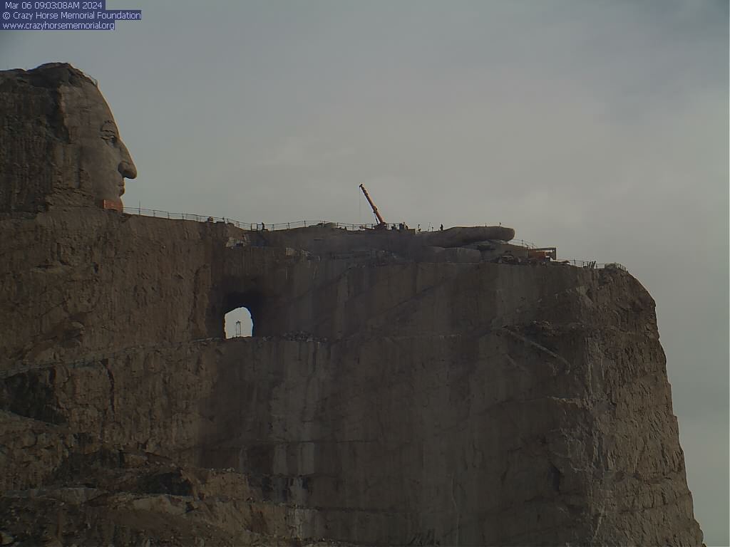 Crazy Horse Memorial Webcam Image